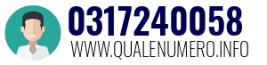 Numero di telefono 0317240058 0317240058