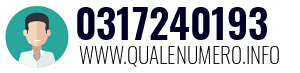 Numero di telefono 0317240193 0317240193