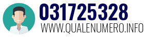 Numero di telefono 031725328 031725328