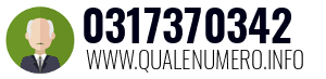 Numero di telefono 0317370342 0317370342