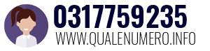 Numero di telefono 0317759235 0317759235