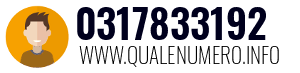 Numero di telefono 0317833192 0317833192