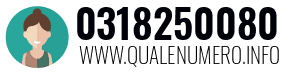 Numero di telefono 0318250080 0318250080