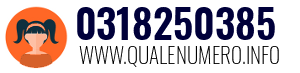 Numero di telefono 0318250385 0318250385