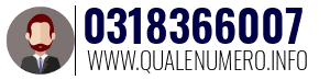 Numero di telefono 0318366007 0318366007