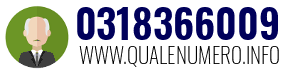 Numero di telefono 0318366009 0318366009