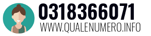 Numero di telefono 0318366071 0318366071