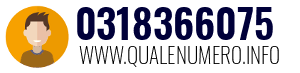 Numero di telefono 0318366075 0318366075