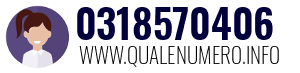 Numero di telefono 0318570406 0318570406