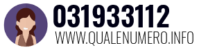 Numero di telefono 031933112 031933112