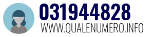 Numero di telefono 031944828 031944828