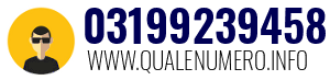 Numero di telefono 03199239458 03199239458