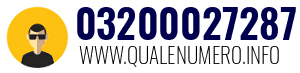 Numero di telefono 03200027287 03200027287