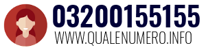 Numero di telefono 03200155155 03200155155