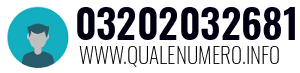 Numero di telefono 03202032681 03202032681