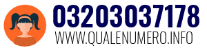 Numero di telefono 03203037178 03203037178