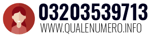 Numero di telefono 03203539713 03203539713