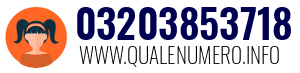 Numero di telefono 03203853718 03203853718