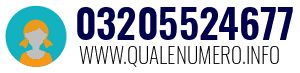 Numero di telefono 03205524677 03205524677