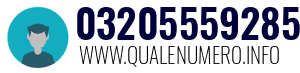 Numero di telefono 03205559285 03205559285