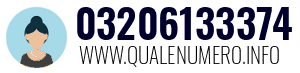 Numero di telefono 03206133374 03206133374