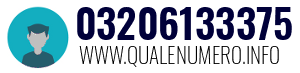 Numero di telefono 03206133375 03206133375