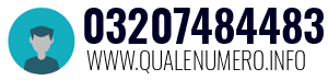 Numero di telefono 03207484483 03207484483
