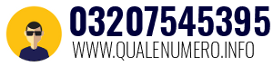 Numero di telefono 03207545395 03207545395