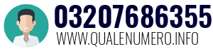 Numero di telefono 03207686355 03207686355