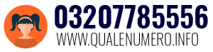 Numero di telefono 03207785556 03207785556