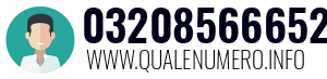 Numero di telefono 03208566652 03208566652
