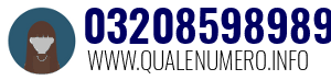 Numero di telefono 03208598989 03208598989