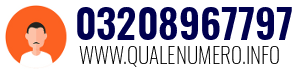 Numero di telefono 03208967797 03208967797