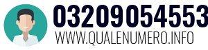 Numero di telefono 03209054553 03209054553