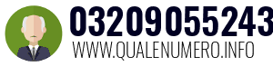 Numero di telefono 03209055243 03209055243