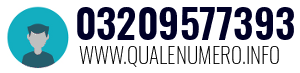 Numero di telefono 03209577393 03209577393