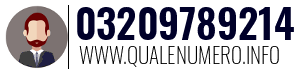 Numero di telefono 03209789214 03209789214