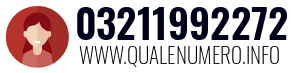 Numero di telefono 03211992272 03211992272