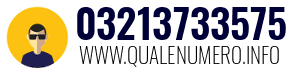 Numero di telefono 03213733575 03213733575