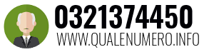 Numero di telefono 0321374450 0321374450