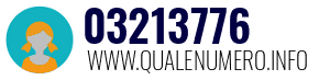 Numero di telefono 03213776 03213776