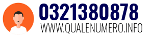 Numero di telefono 0321380878 0321380878