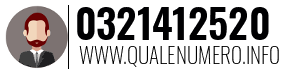 Numero di telefono 0321412520 0321412520