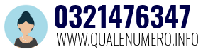 Numero di telefono 0321476347 0321476347
