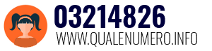 Numero di telefono 03214826 03214826