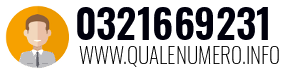 Numero di telefono 0321669231 0321669231