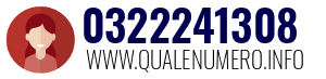 Numero di telefono 0322241308 0322241308