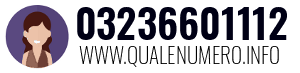 Numero di telefono 03236601112 03236601112