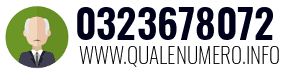 Numero di telefono 0323678072 0323678072