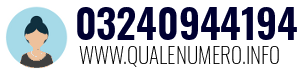 Numero di telefono 03240944194 03240944194